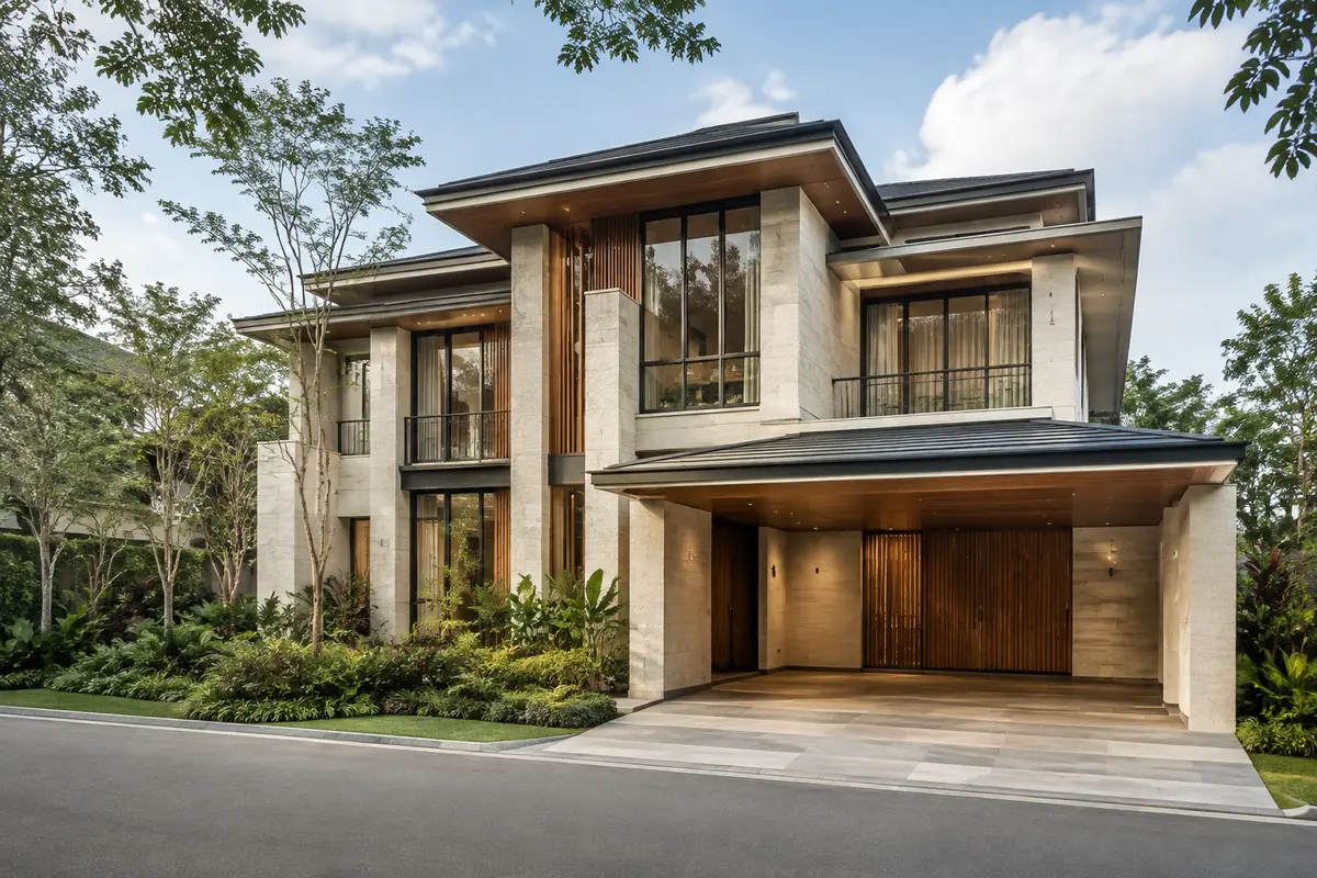 Rumah Alam Sutera 2 Modern Contemporary, foto 1 dari 3