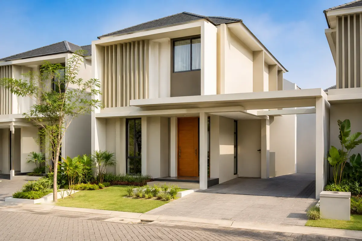 Rumah IZZI BSD 2BR Plus Ruang Fleksibel, foto 1 dari 3